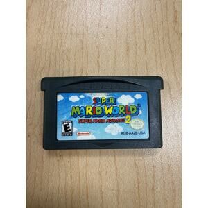 Super Mario World Super Mario Advance 2 GBA Authentic